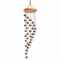 Campanas de viento de cobre y madera 90cm para exteriores