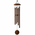 Campanillas de Viento para Exteriores 5 Tubos Marrón 75cm